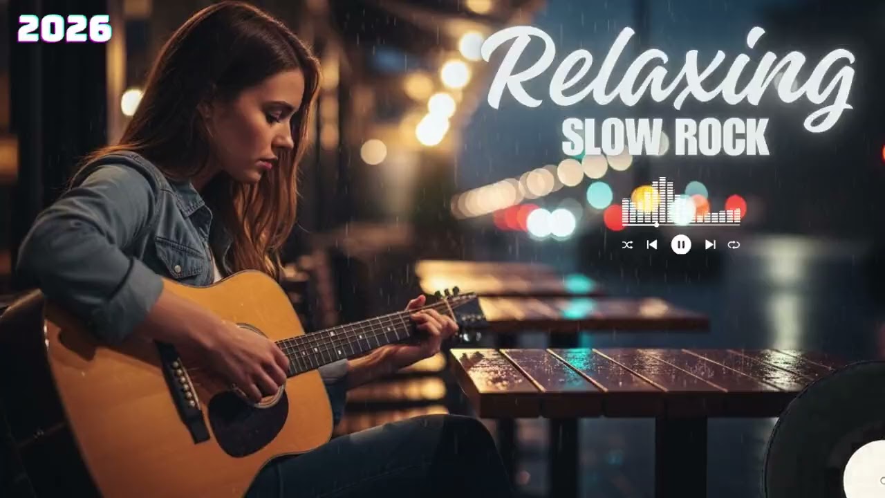 Slow Rock Music for Stress Relief – Smooth Rock to Calm Your Day