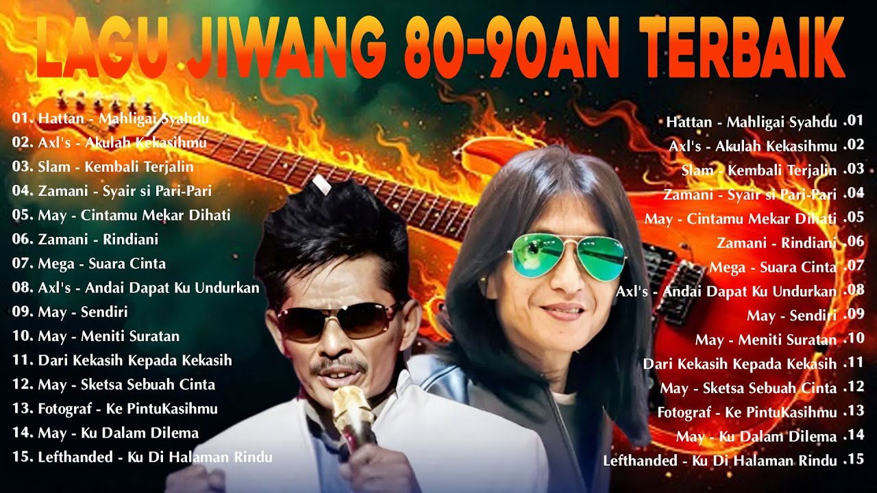 Lagu Jiwang 80-90an Terbaik || Slow Rock Malaysia 80-90an || AXLS, HATTAN, IKLIM, MAY, ZAMANI
