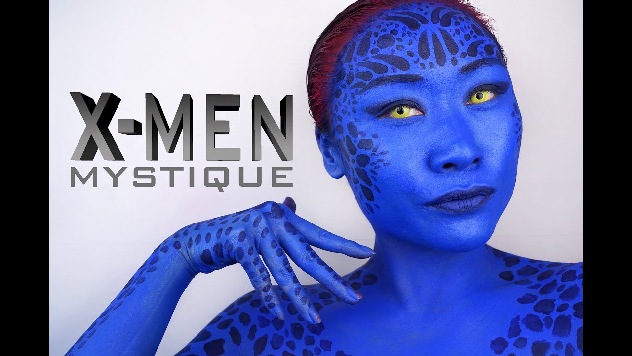 X-men mystique sminkning