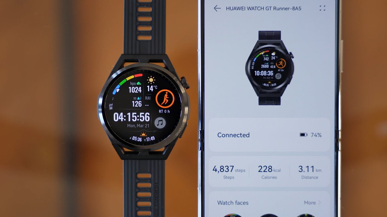Huawei Watch GT Runner unboxing and hands on