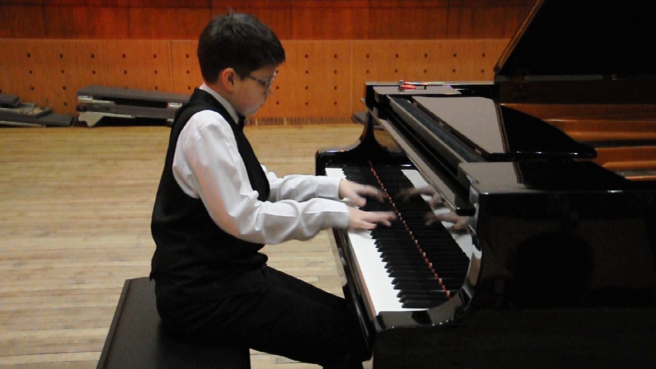Феденко Дмитрий (12 лет). К  Черни  Этюд №15, ор  740