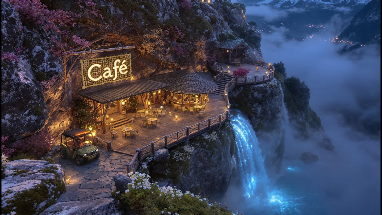 Late Night Coding Music | Calm Cafe