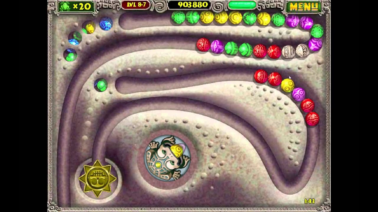 Zuma Deluxe (Part 3) Stages 7-9