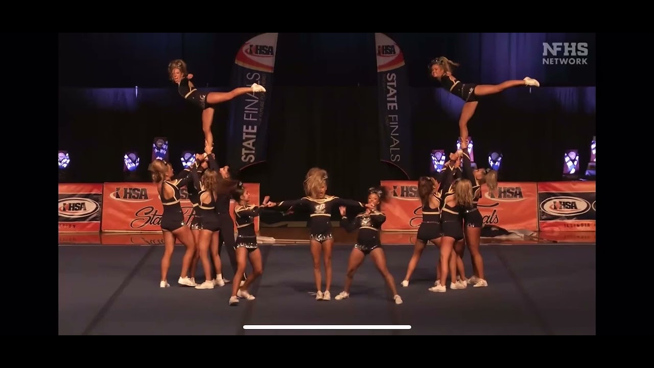 Lemont High School IHSA State Cheerleading Prelims 2023