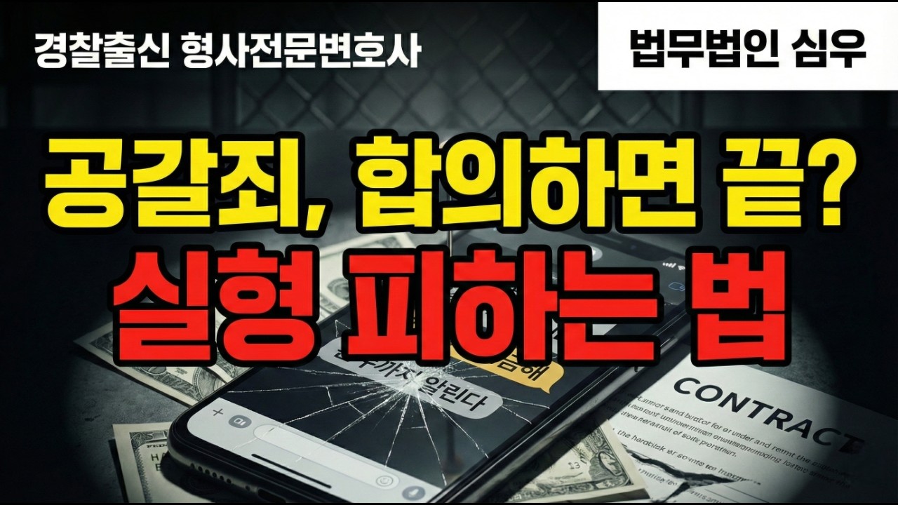 공갈죄, 내 돈을 달라고 했을뿐인데? 경찰연락이 왔다면 필수시청