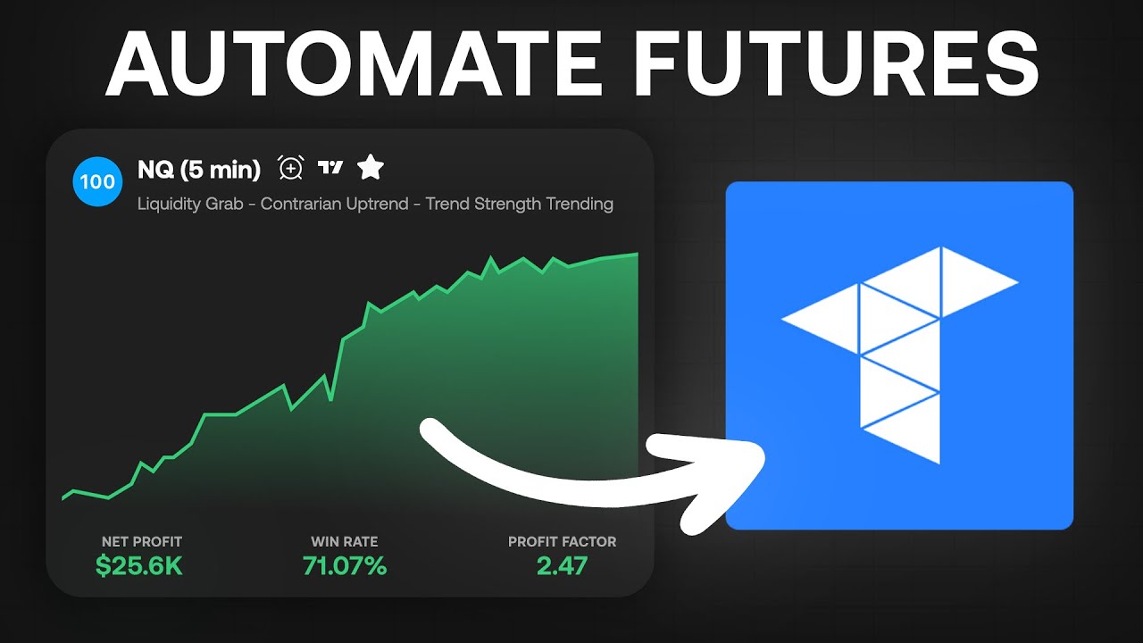 Как автоматизировать торговлю фьючерсами с помощью LuxAlgo AI (полное руководство Tradovate)