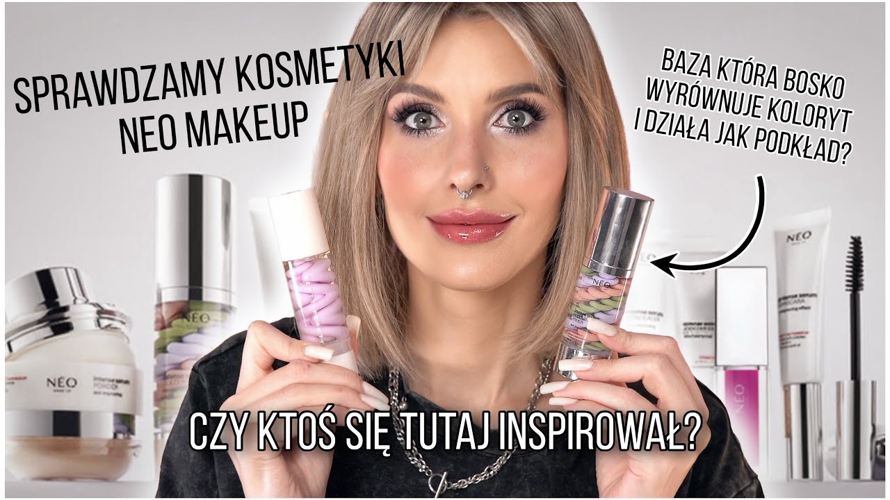 NEO MAKE UP- Makijaż i pielęgnacja w jednym, czy jedna wielka ściema?- Boskie cienie z Nabla🫨
