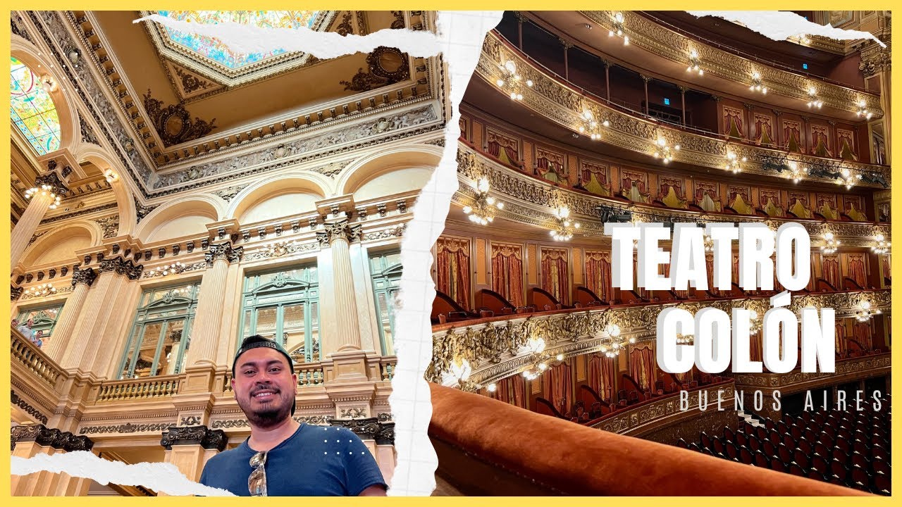 🎭 El teatro MÁS HERMOSO del MUNDO!!! Teatro Colón de Buenos Aires