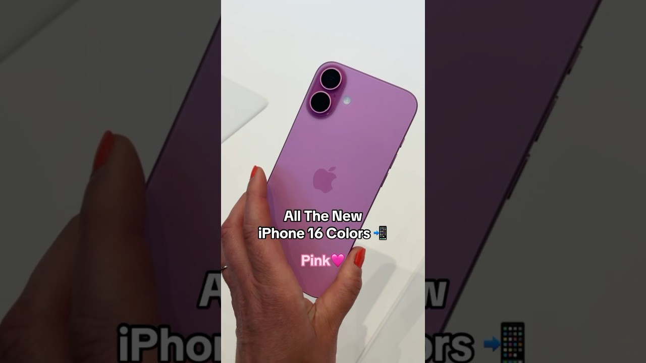 The New Apple iPhone 16 Has 4 New Colors