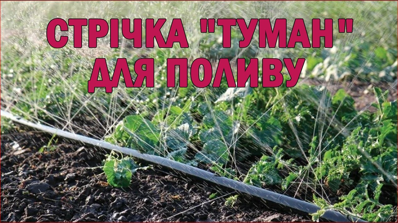 Лента ТУМАН для полива