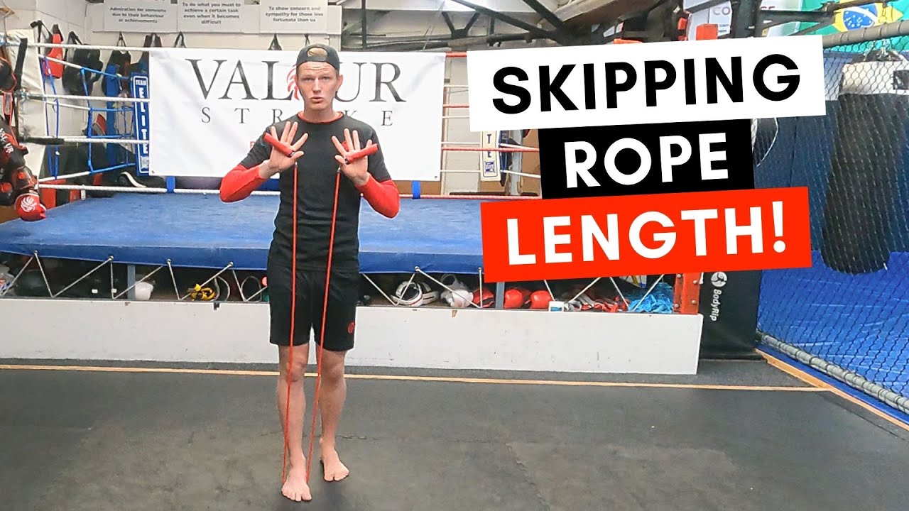 SKIPPING ROPE LENGTH 📏 How to size a skipping rope 🤸‍♂️ 🦅