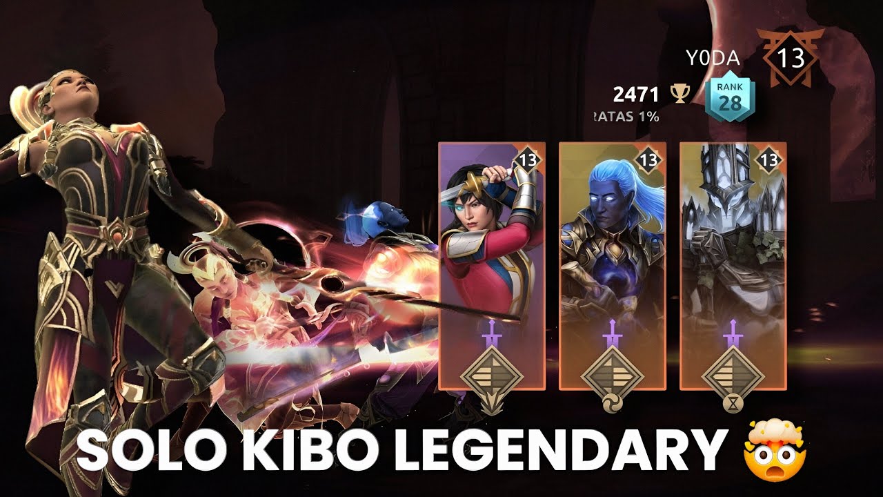 KIBO LEGENDARY NGE AYAMIN SATU SQUADD 🥶 #sfa #shadowfight4 #shadowfightarena #gaming #sf4 #games