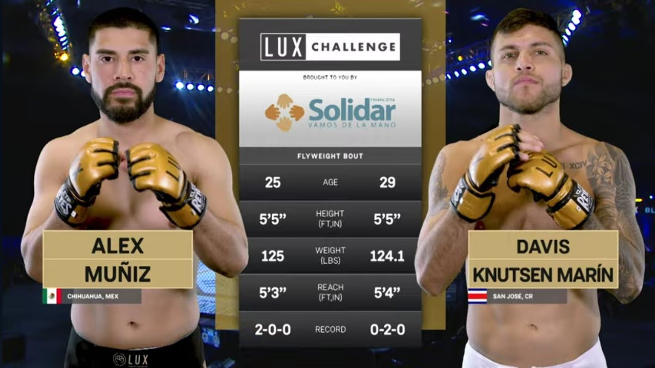 Alexis Muñiz vs Davis Knutsen | Guerra Total en Lux 040 |