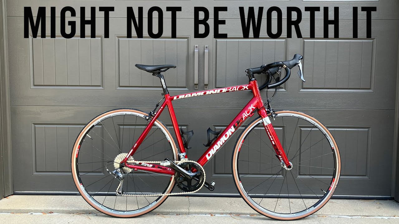 Rebuilding that old road bike might not be worth it