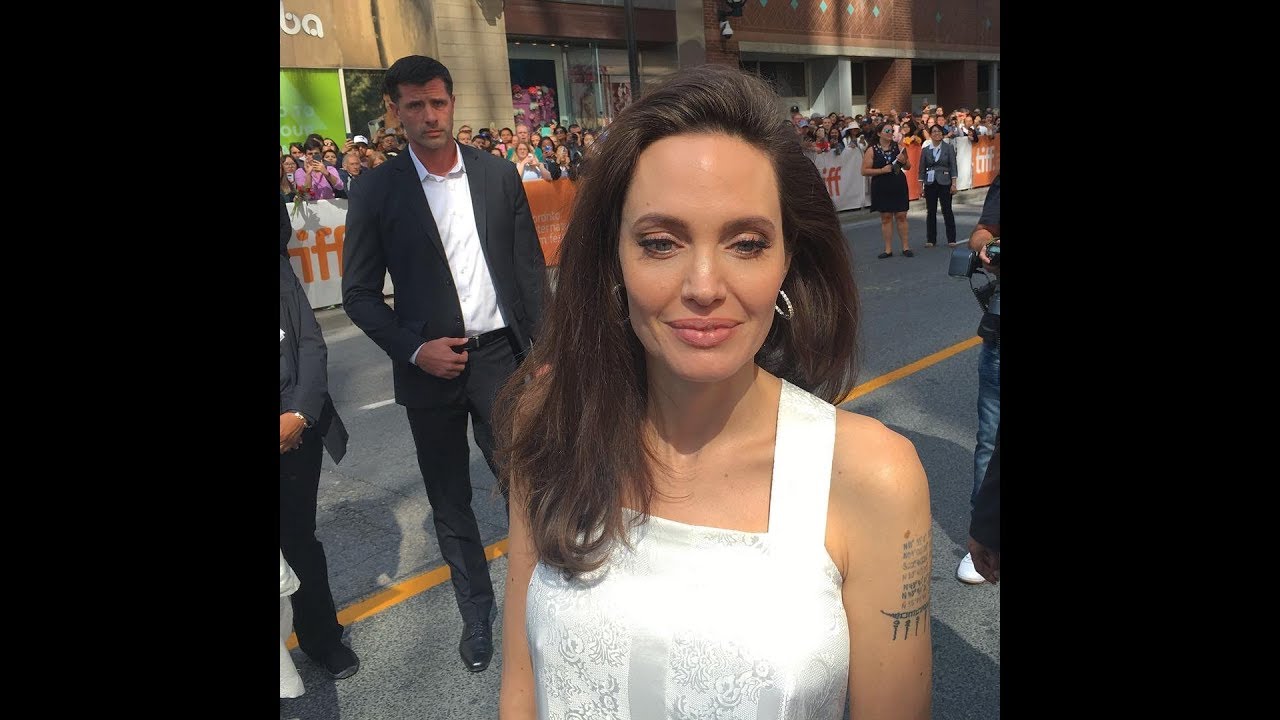 Angelina Jolie goes to The Breadwinner premiere at the Toronto Film Festival