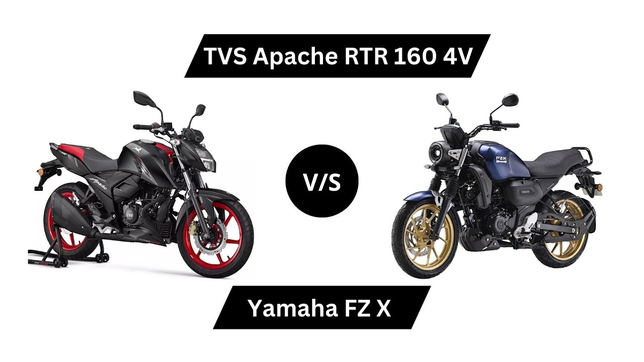 TVS Apache RTR 160 4V vs Yamaha FZ X
