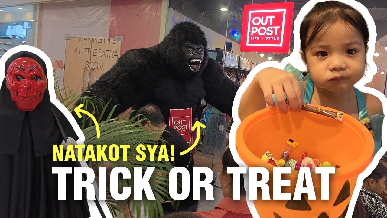 Our LITTLE JASMINE | TRICK or TREAT at MARQUEE MALL