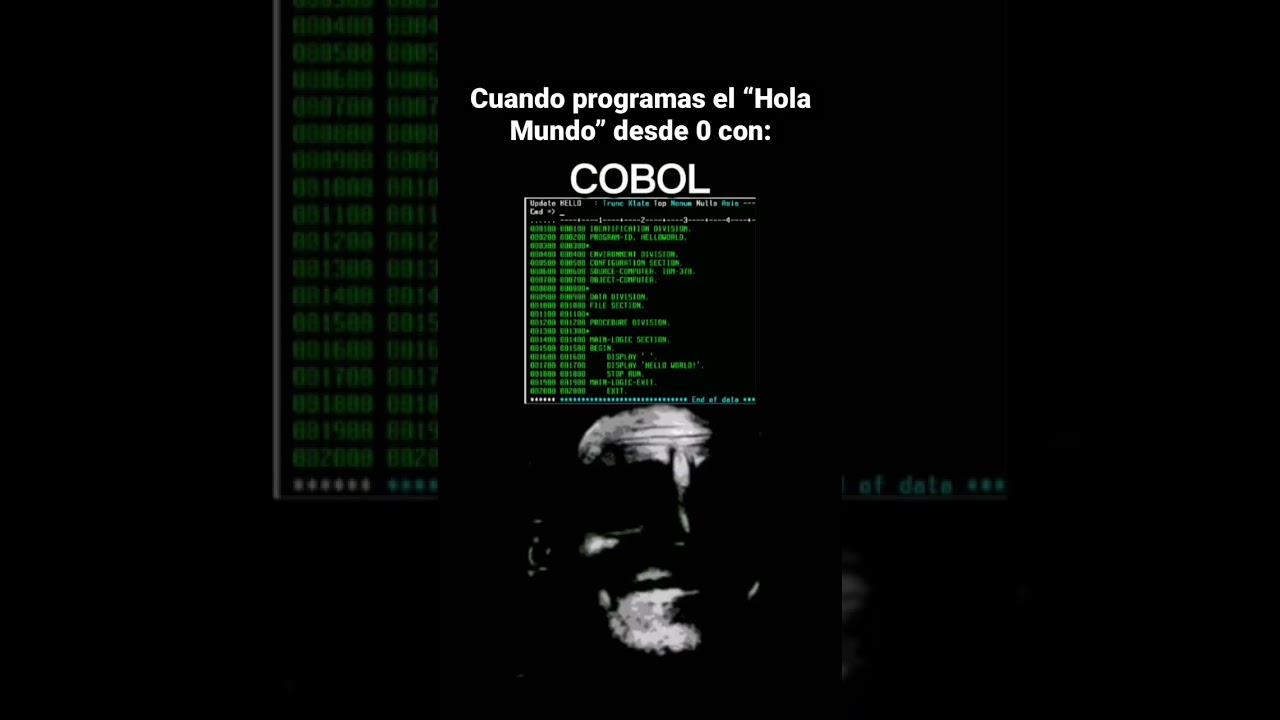 Cuando programas el &ldquo;Hola Mundo&rdquo; desde 0 #shorts #viral #programming #programmer #helloworld