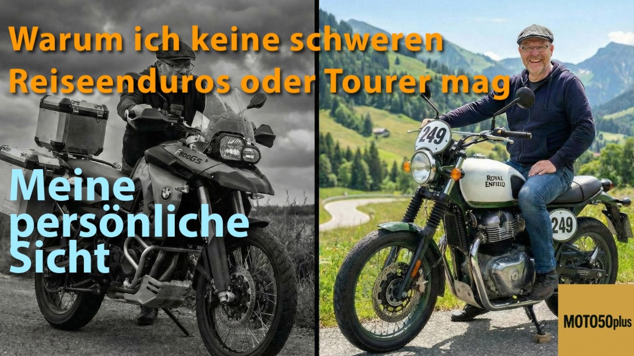 Warum ich mir nie wieder einen schweren Tourer kaufen werde