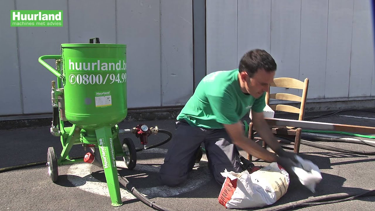 Zandstraalinstallatie huren | Huurland