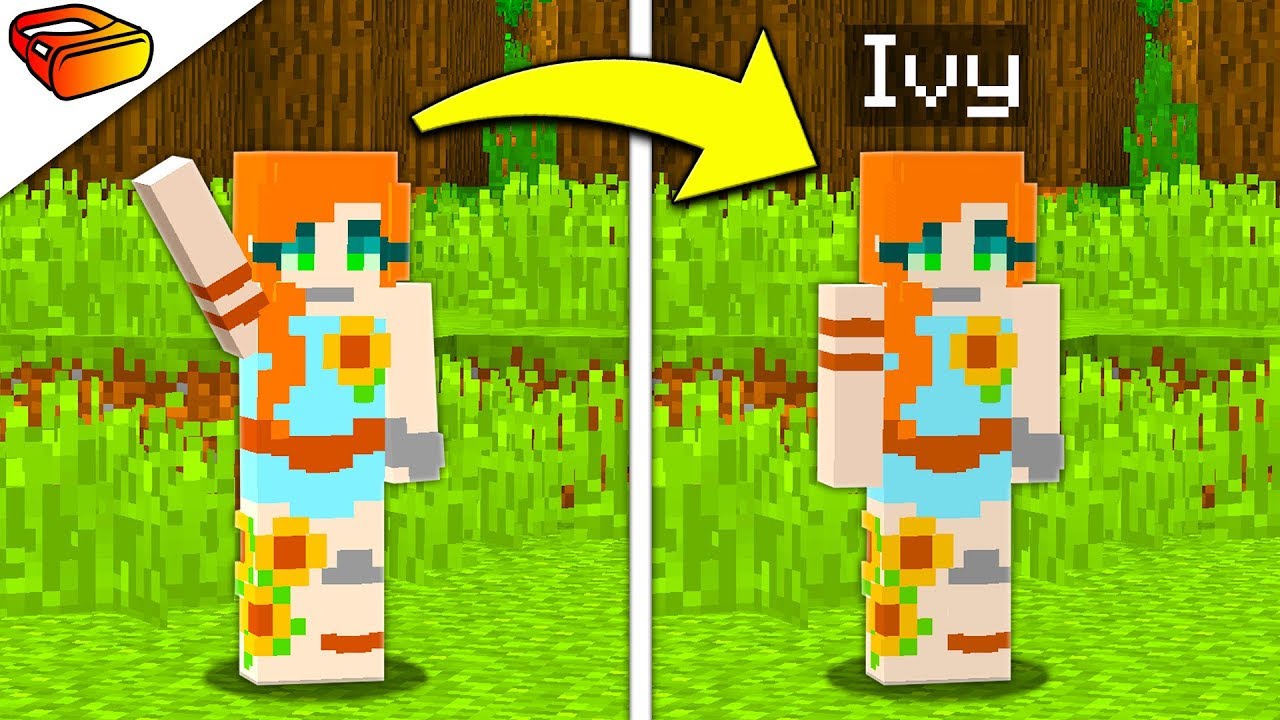 Ivy TURNED BACK into an NPC.. ( Minecraft VR Trapped )