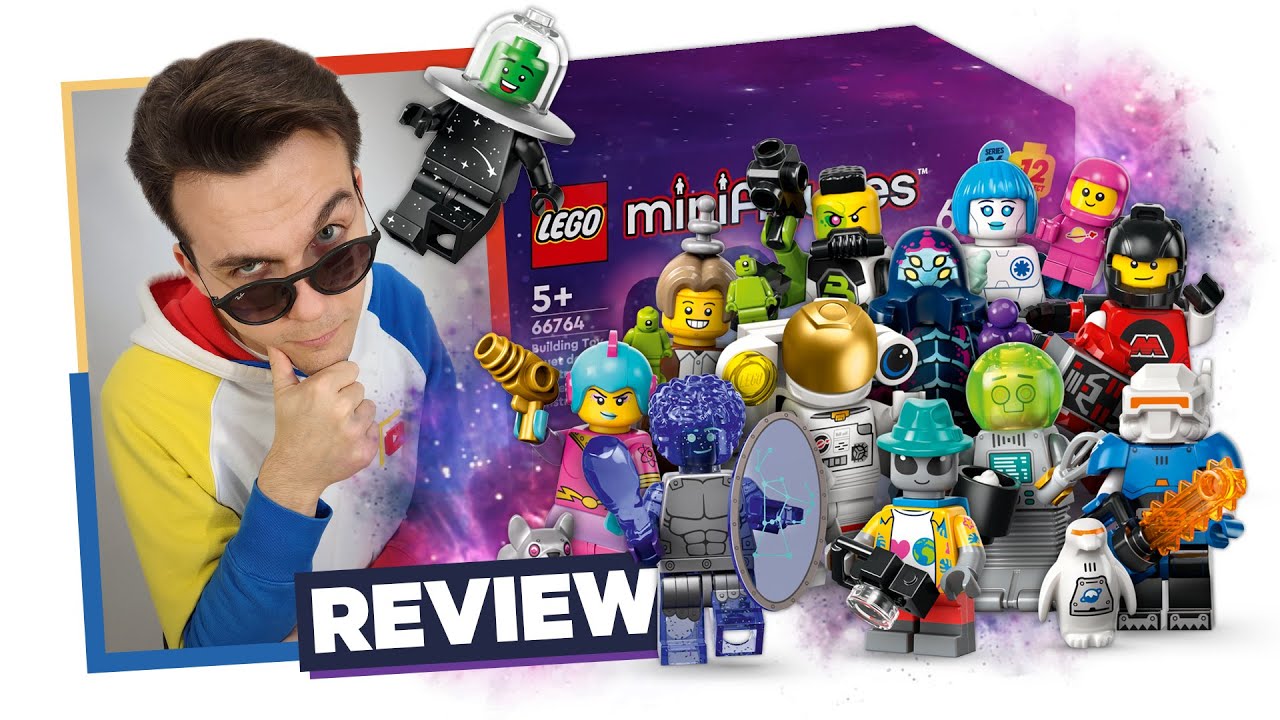 ¡Todas las Minifiguras de LEGO Space (Serie 26)! / ¿Cómo identificar las cajas? 👨‍🚀 | Review (71046)
