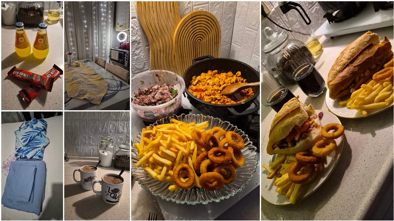 #GÜNLÜK EV VLOGLARI ,AKSAMDAN BASLATTIM VIDEOYU,BUGUN PRATIK OLSUN,ESIMLE OGLUMA ,MUTFAFI TOPLADIM 