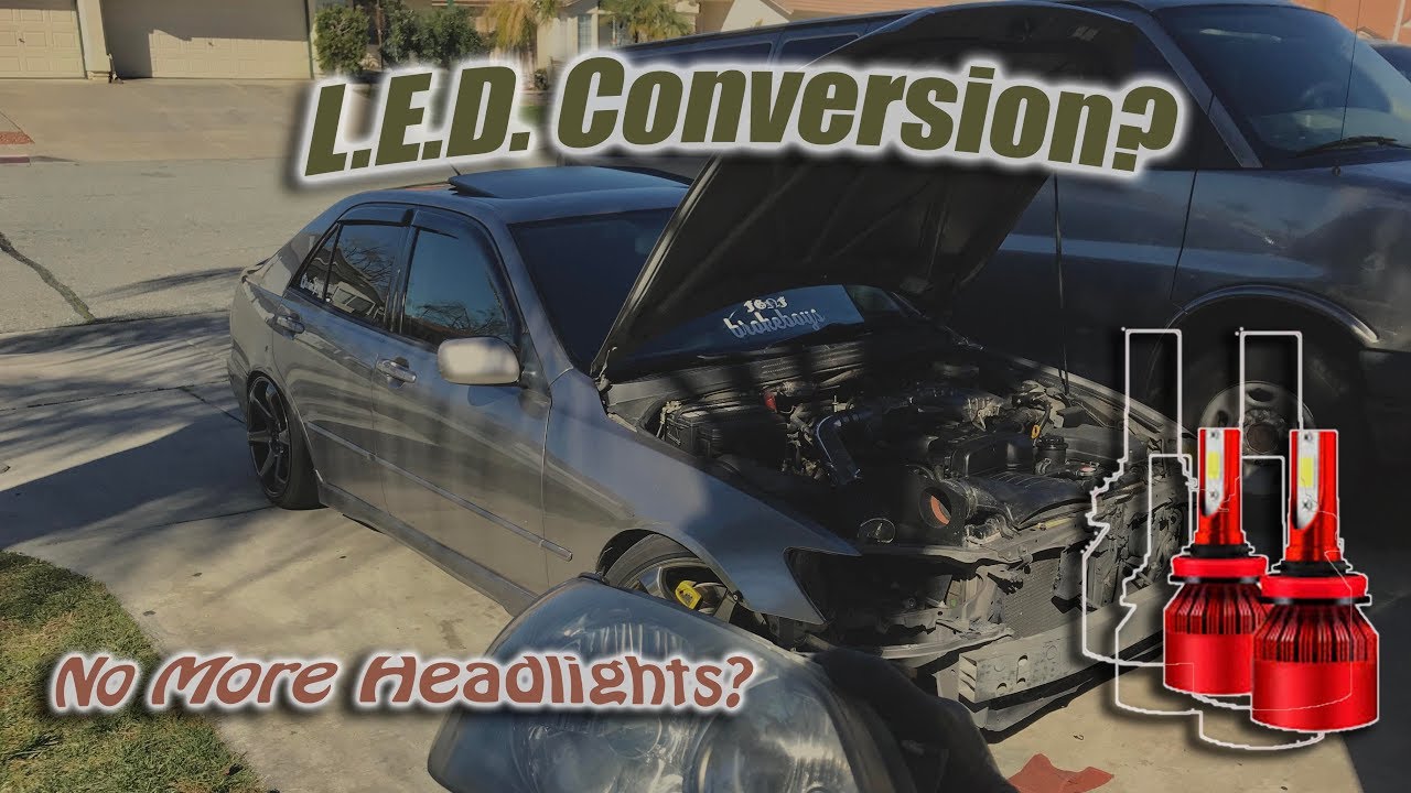 HOW TO: LED CONVERSION ON MY LEXUS IS300