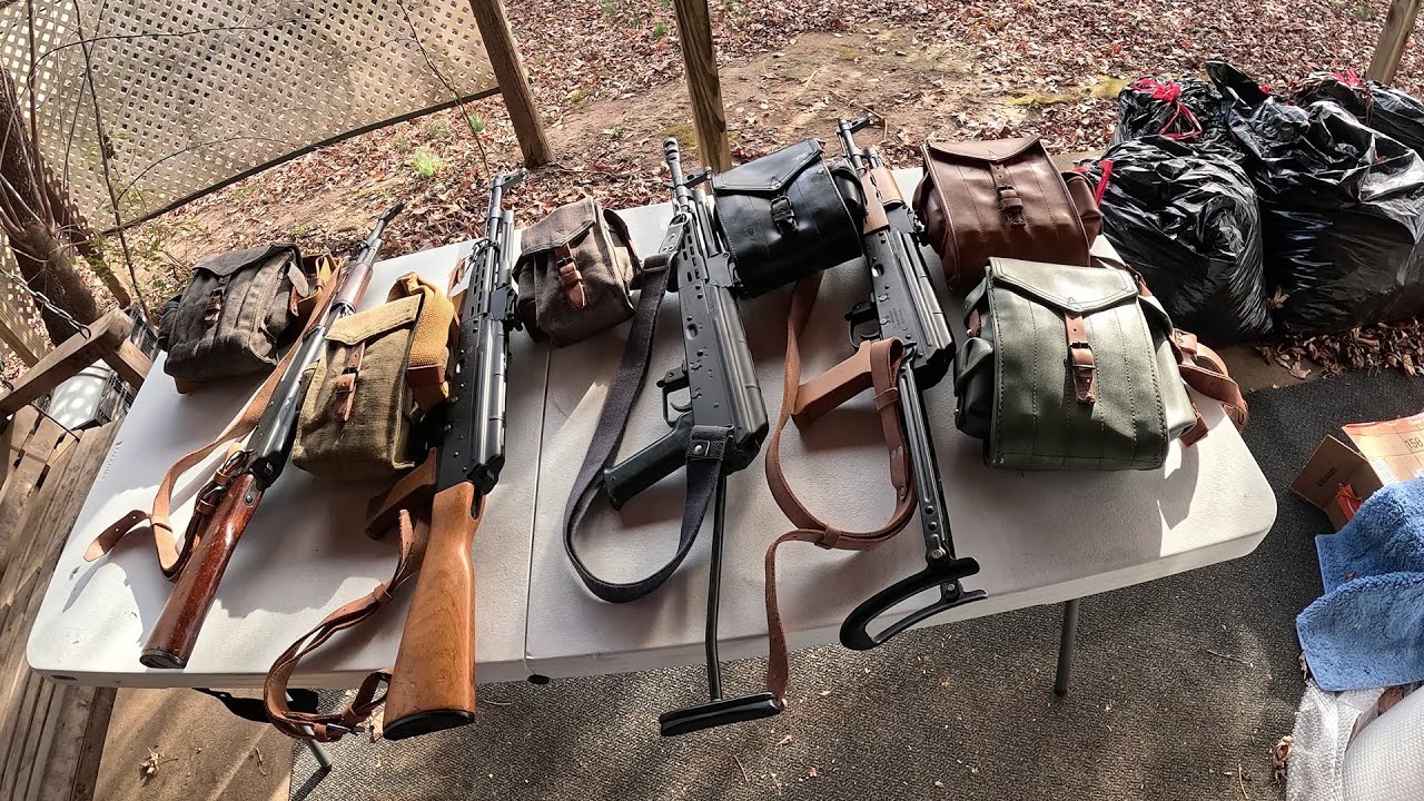 A Hungarian Kalashnikov Family Reunion: FEG AK55, AKM63, AMD65, & SA85 Rifle By Request