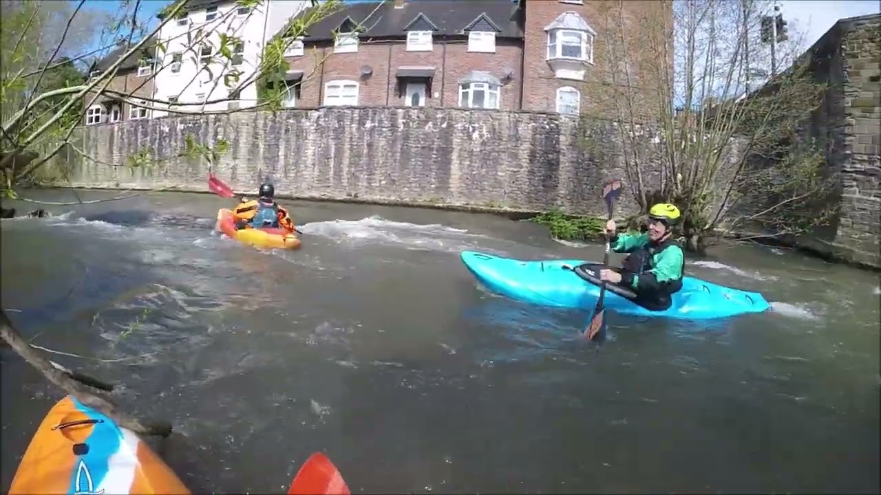 Wombourne Kayak Club  River Teme Weirs  Sat 20th April 2024
