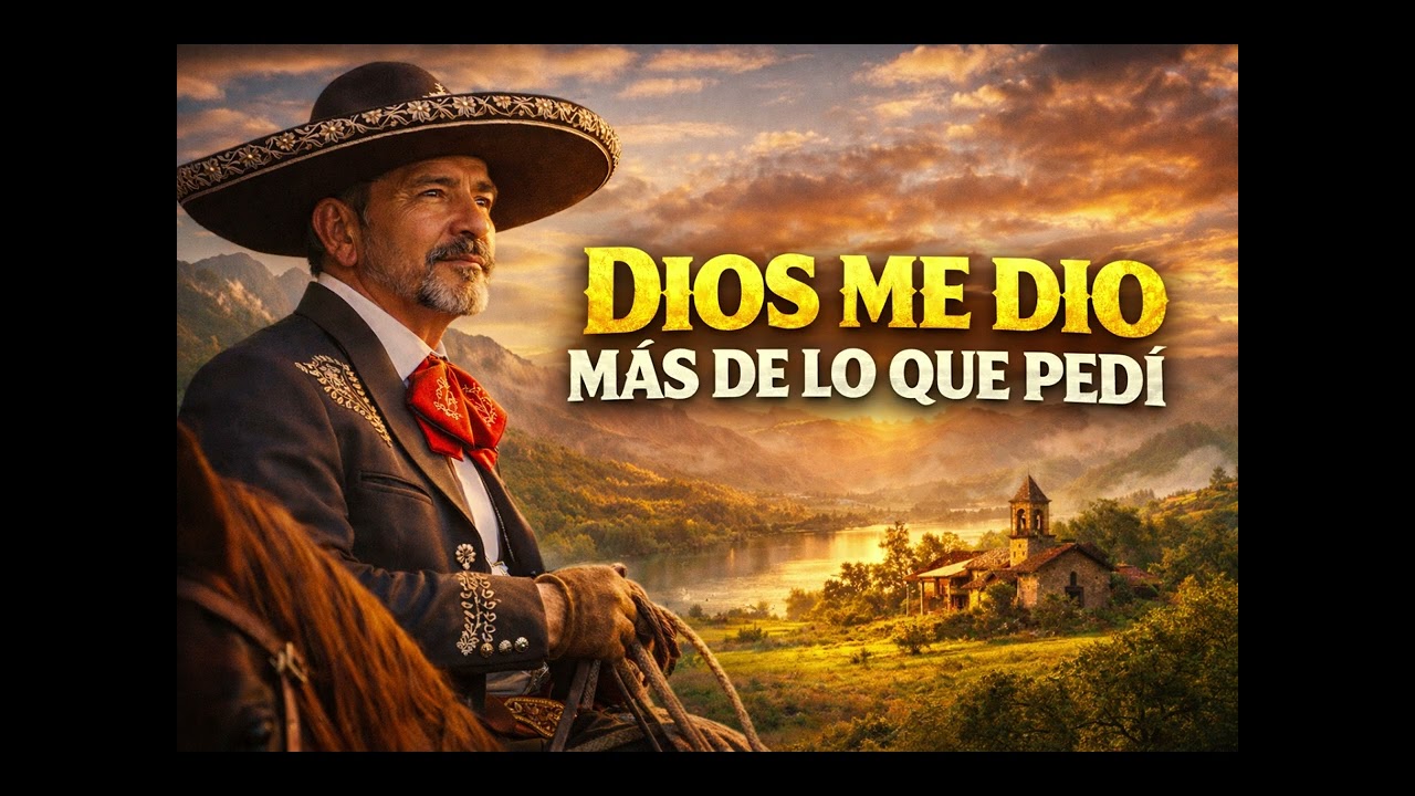 La ranchera para agradecerle a Dios por todo lo vivido