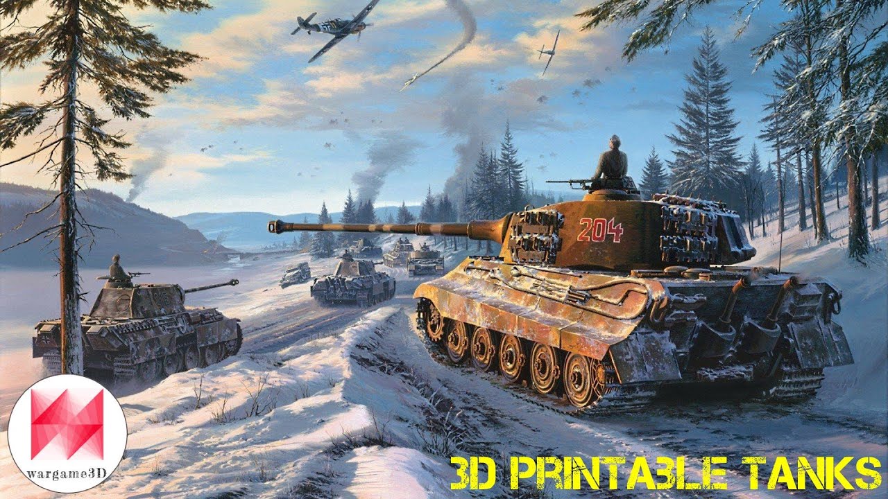 Wargame3d on PATREON and MMF! 3D printable files of fighting vehicles for tabletop wargaming (28mm)