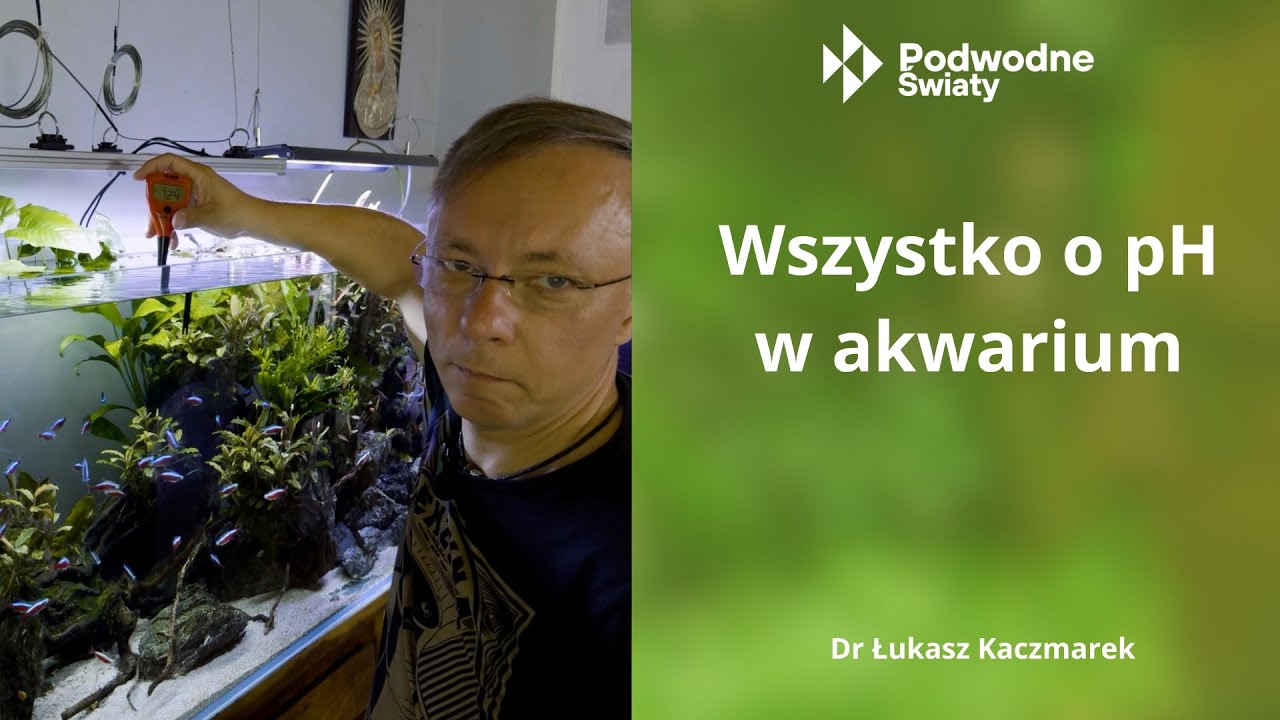 Dr Łukasz Kaczmarek. Wszystko o pH w akwarium