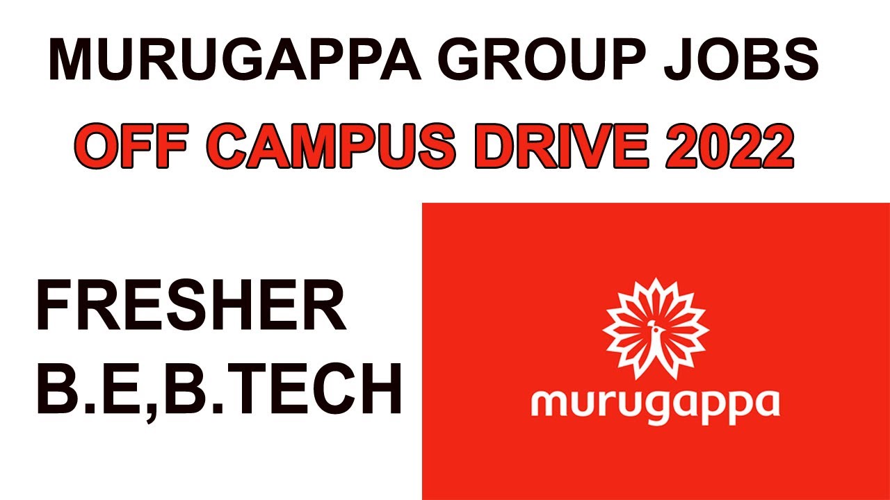 MURUGAPPA GROUPS JOB VACANCY | OFF CAMPUS DRIVE | B.E,B.TECH &ndash; EEE,ECE