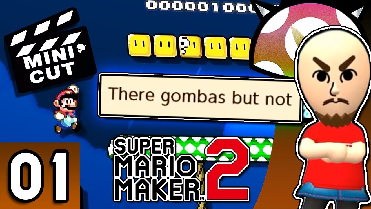 [Vinesauce] Joel - Super Mario Maker 2 Highlights ( Part 1 )