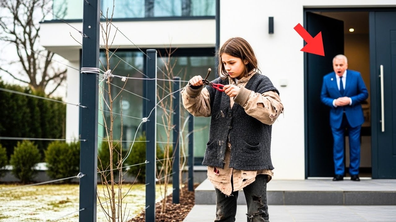 O cerșetoare a reparat gardul electric de la casa miliardarului fără permisiune și a spus că