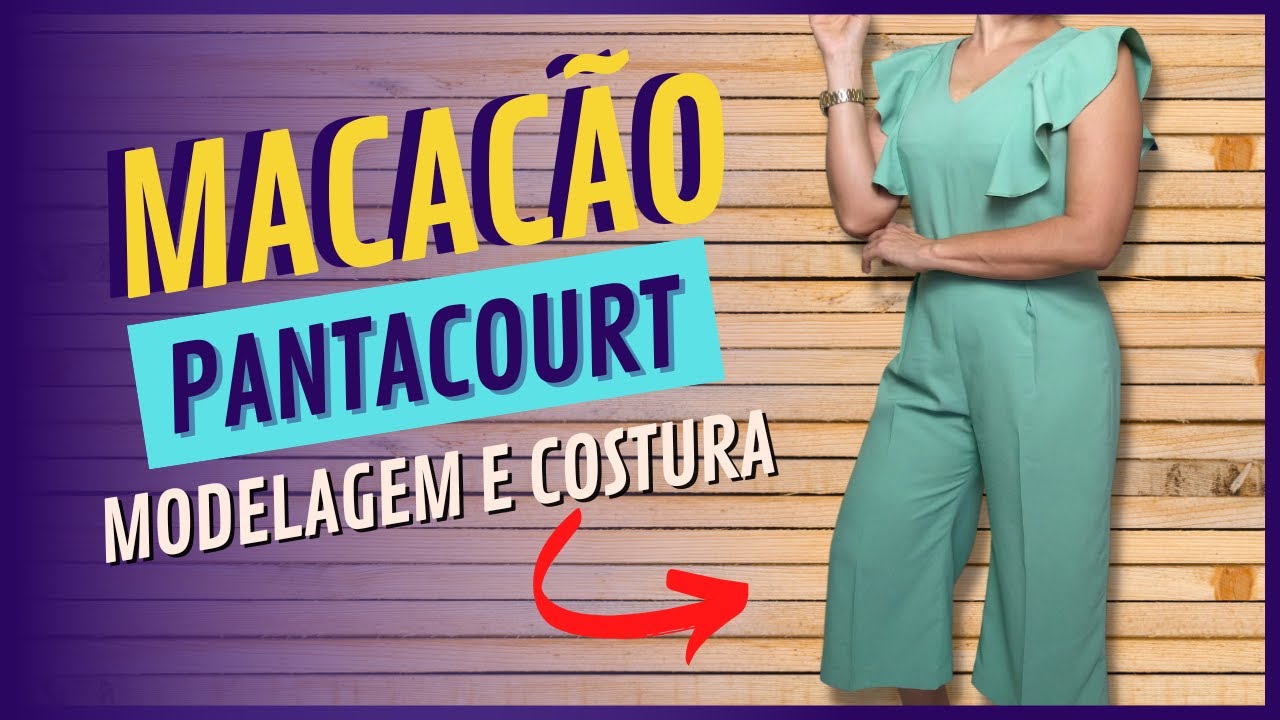 Como fazer MACACÃO PANTACOUR