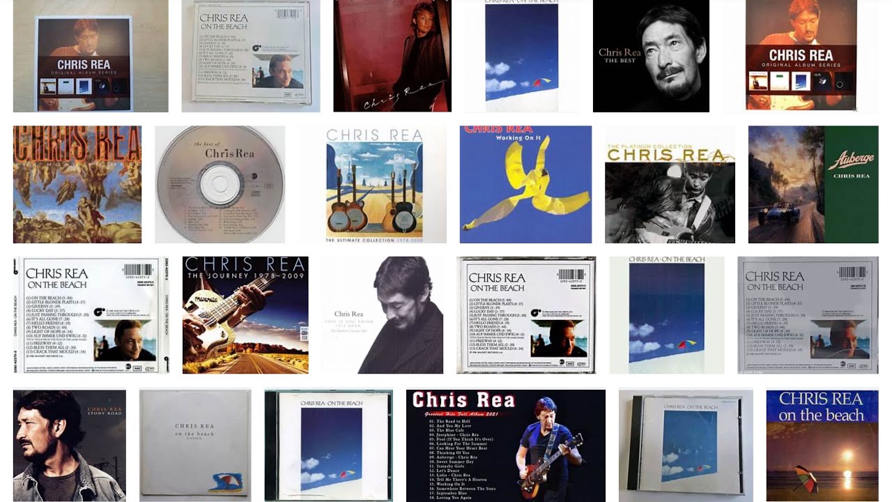 Remembering Chris Rea on CD 💿 (1951-2025)