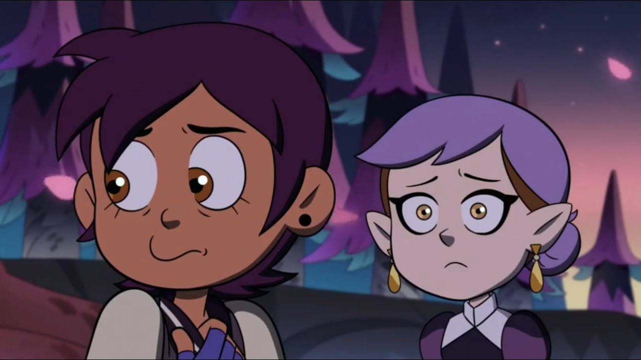 Luz tells amity about her dad / The Owl House Reaching out