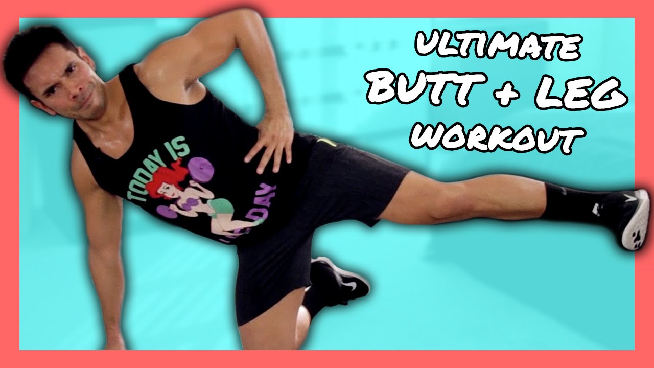 20 Minute Sexy Legs, Slim Thighs & Perky Butt Workout! | Mike Donavanik (MikeDFitness)