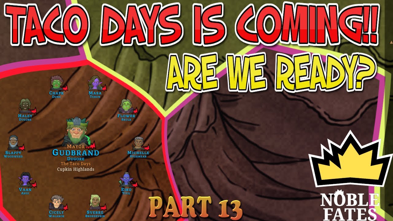 Huge raid is coming into our kingdom. Can we survive? Noble Fates gameplay series ep13