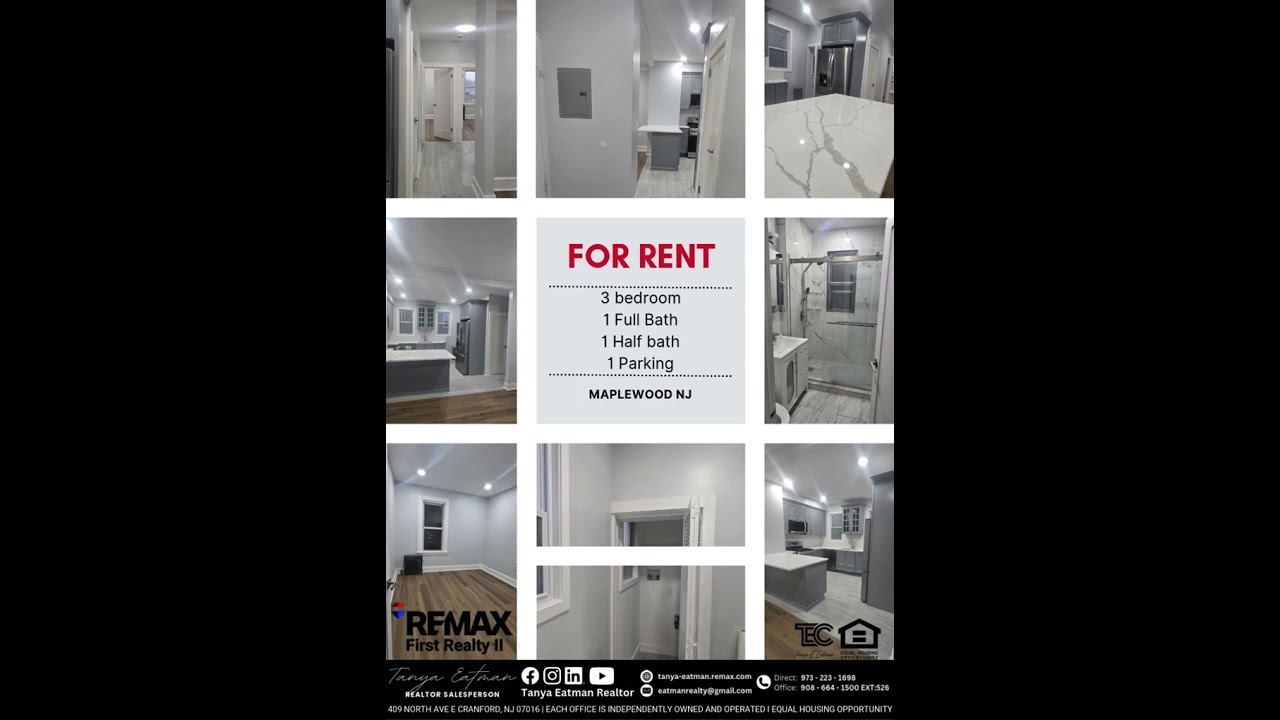 🏡 FOR RENT &mdash; Maplewood, NJ ✨