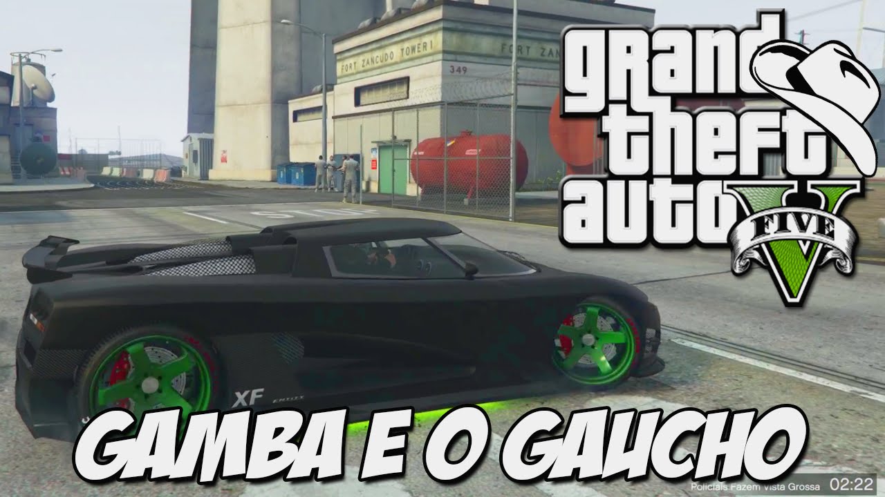 GTA 5 Online (PS4) - Caçada em Duplas: A malandragem do Gaúcho e do Gambá xD