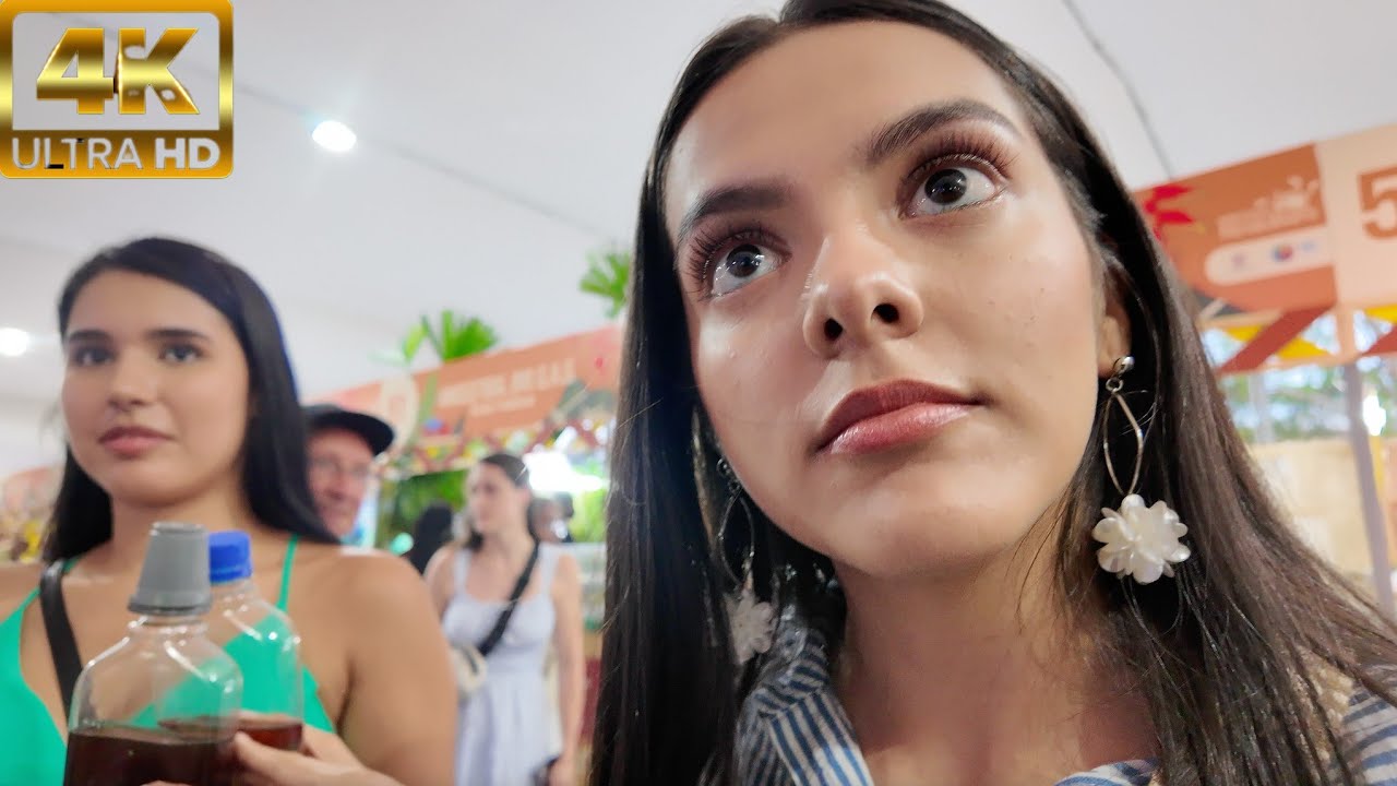Walk With Me 4k Colombia Walking Tour Beautiful Afro Colombian women Cali Petronio Alvarez Festival