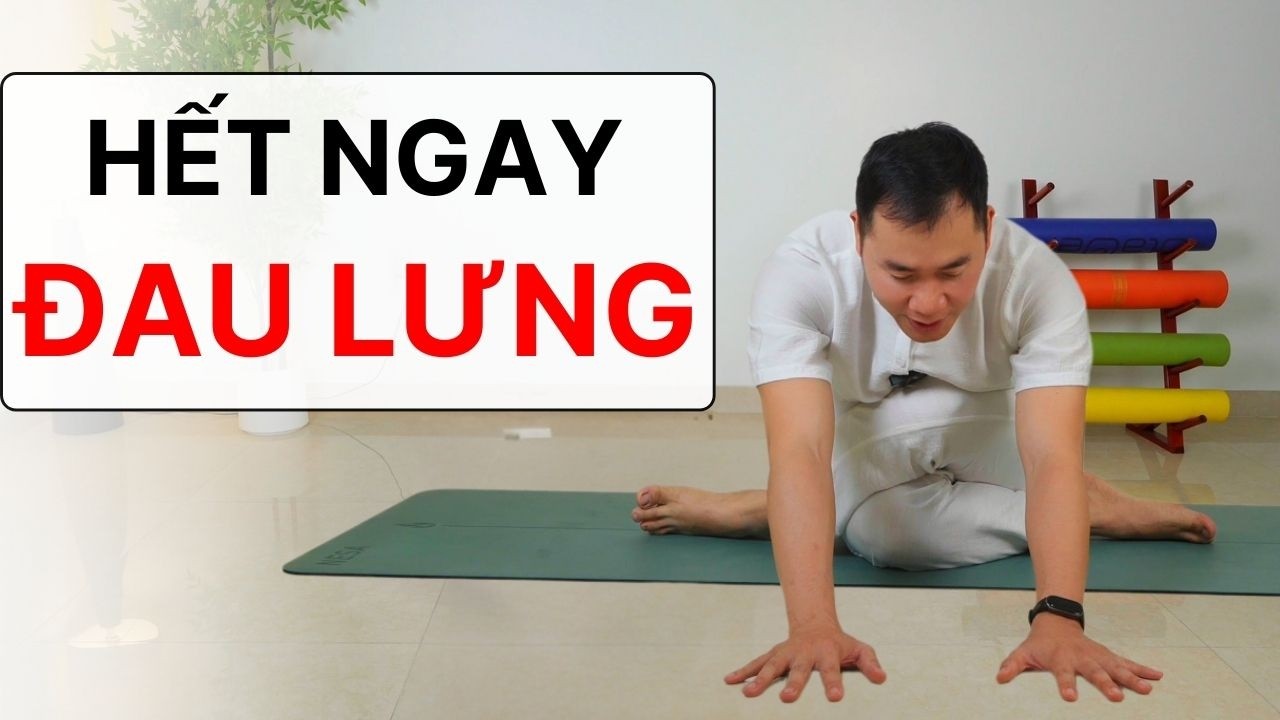 10 Phút Yoga Trị Liệu Hết Đau Lưng Tại Nhà (Mọi Trình Độ) | Hải Ninh Yoga