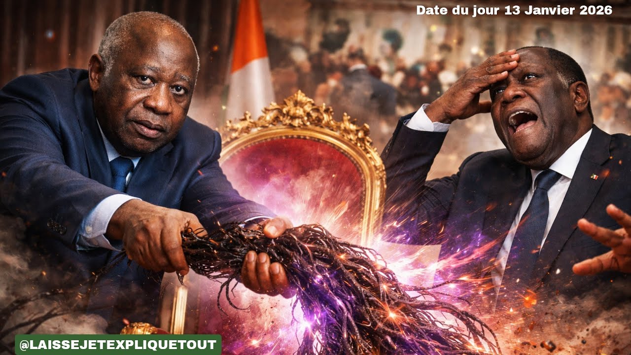 GBAGBO DÉRACINE LE POUVOIR MALÉFIQUE DE OUATTARA