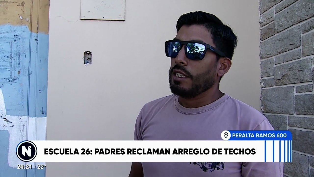 ESCUELA 26, PADRES RECLAMAN ARREGLO DE TECHOS