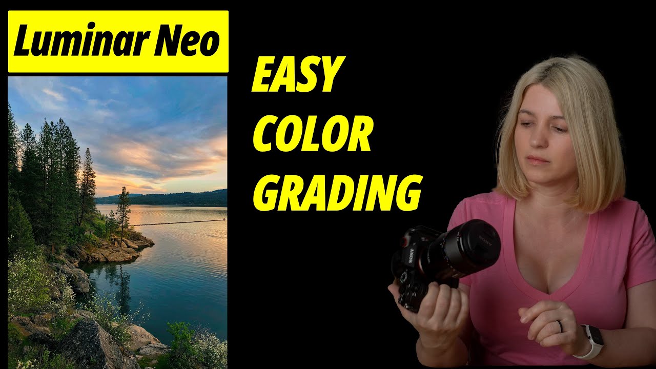 Luminar Neo. Easy color grading
