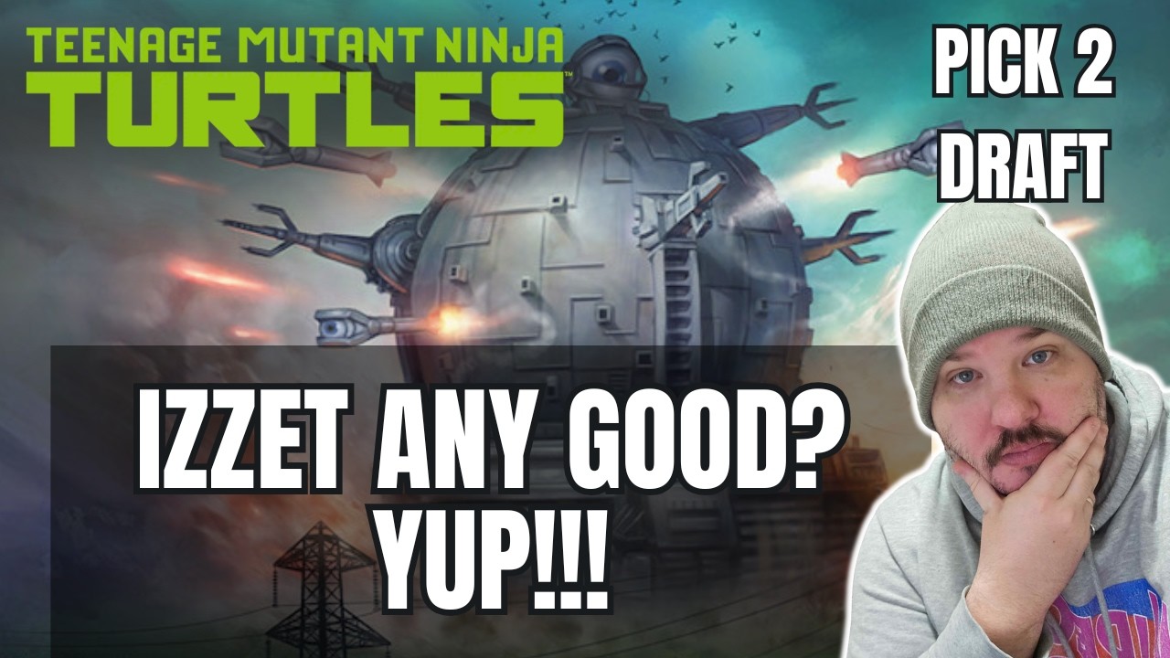 Izzet a GREAT DECK? Yup! TMNT DRAFT |  Teenage Mutant Ninja Turtles Draft Pick 2 | MTG Arena