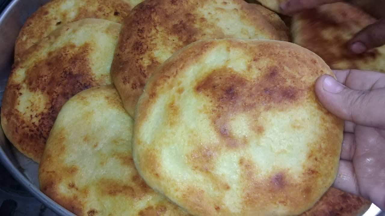 #الفطير المردد بدقيق الذره والقشطة واللبن الرايب تحفه